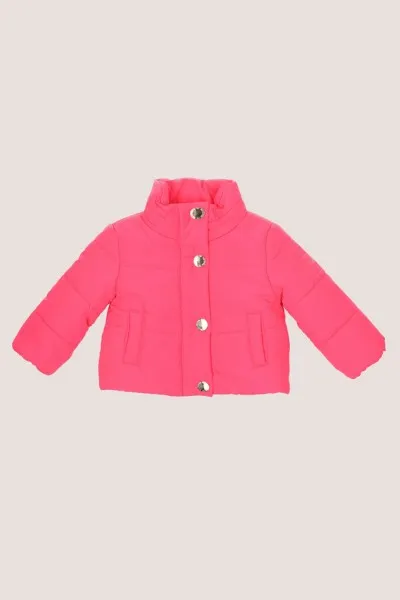 Giubbino trapuntato bambina PINK FLUO
