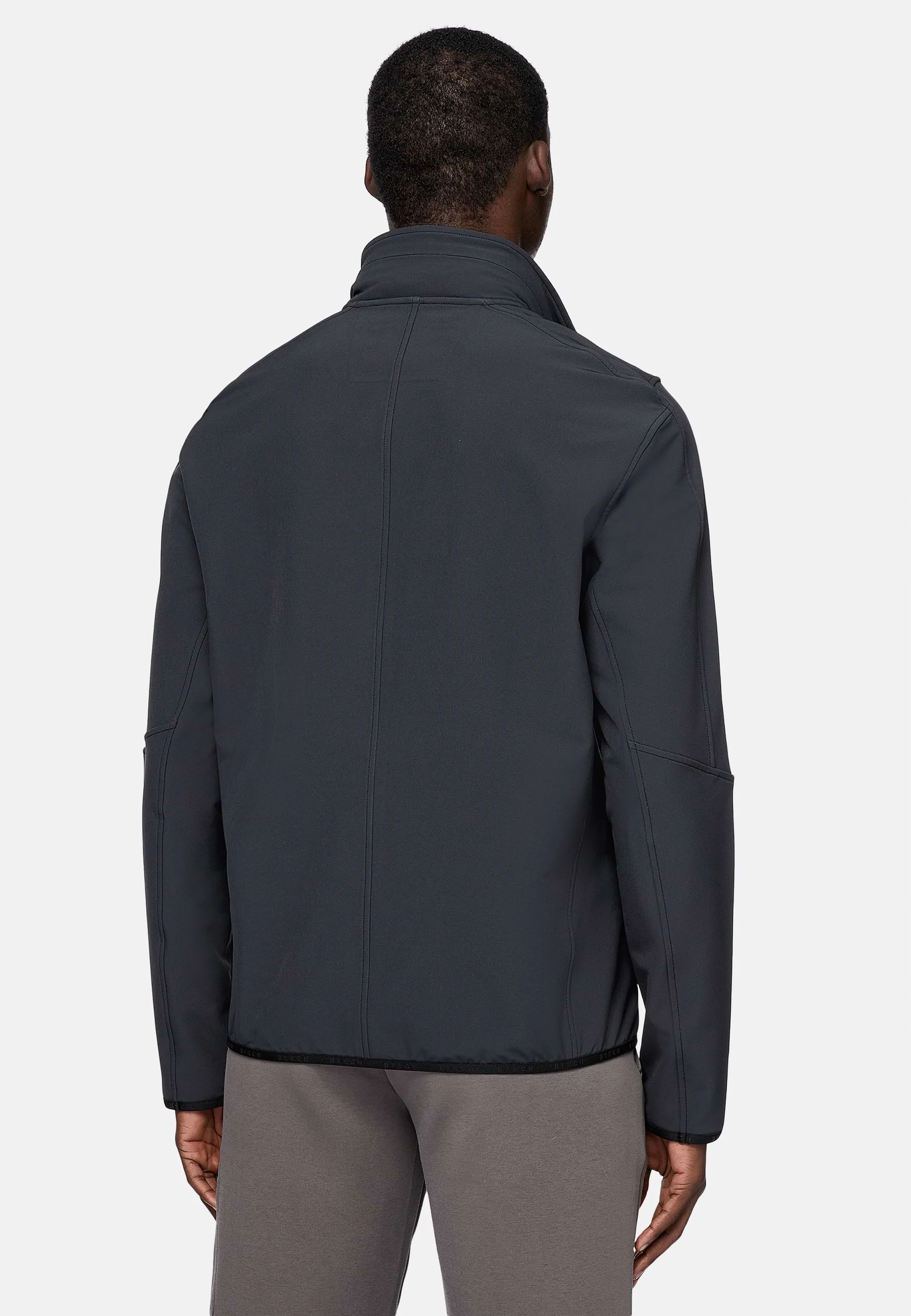 Giubbotto Antivento In Nylon Elasticizzato B Tech