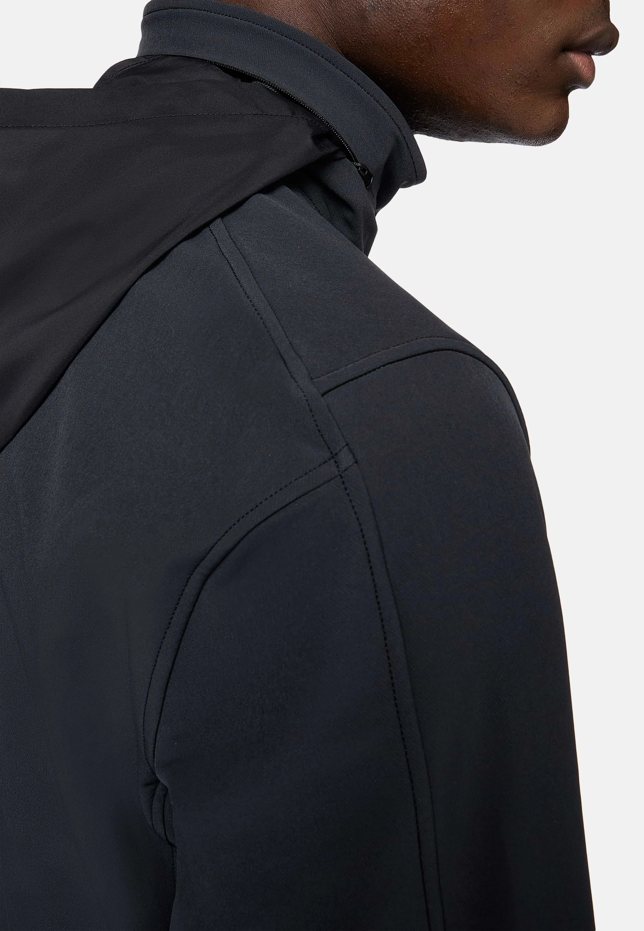 Giubbotto Antivento In Nylon Elasticizzato B Tech
