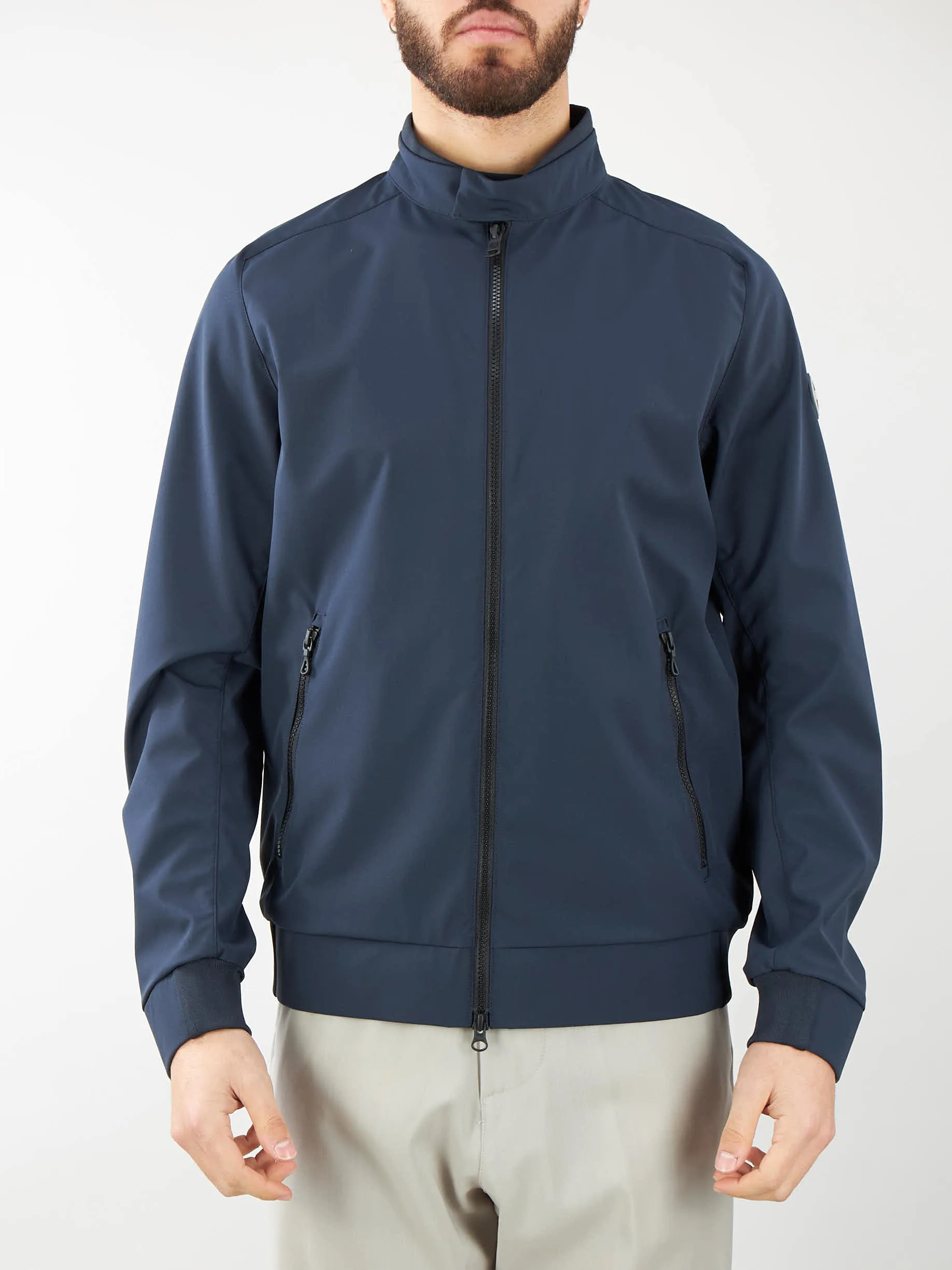 Giubbotto biker in softshell Colmar
