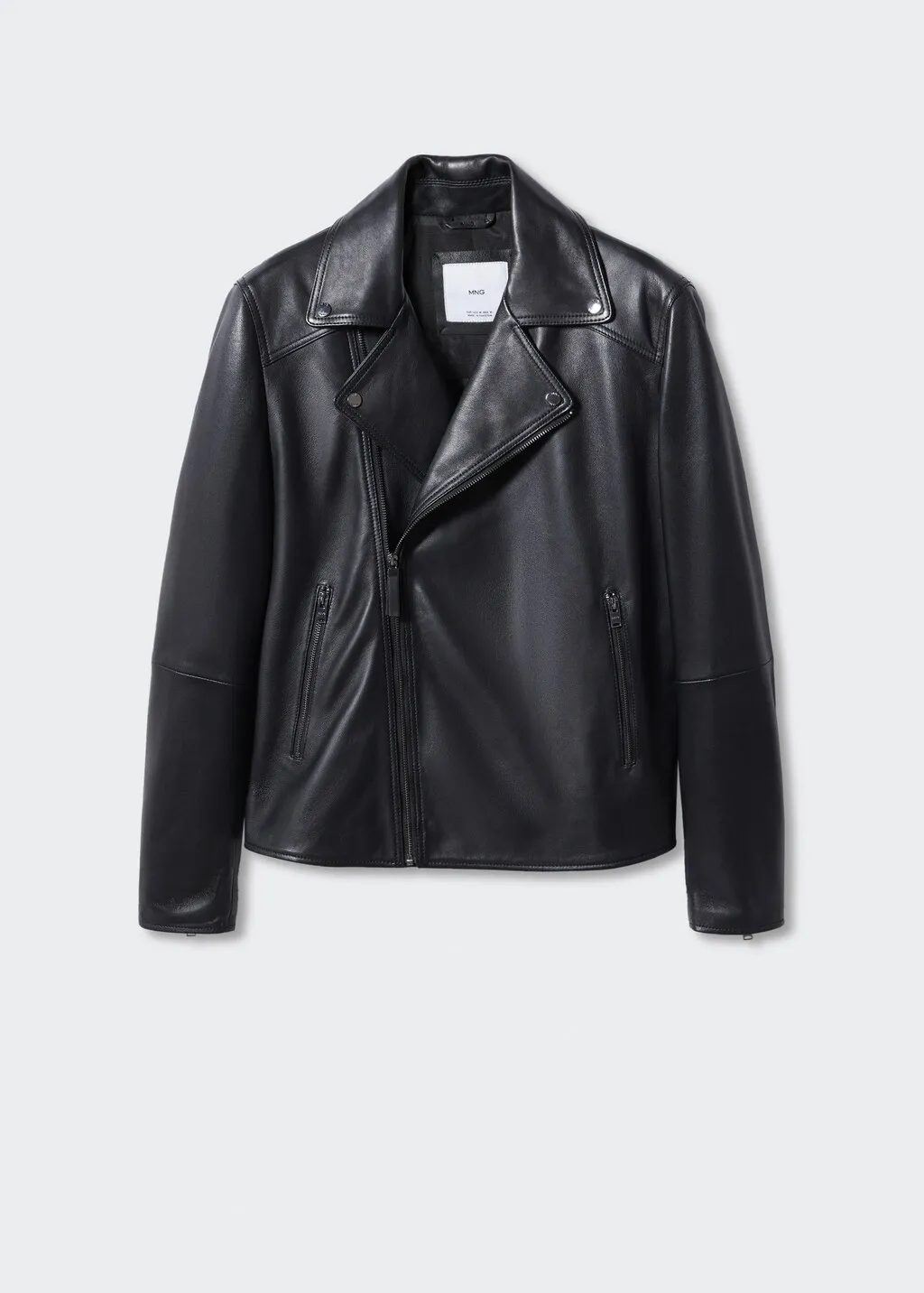 Giubbotto biker pelle