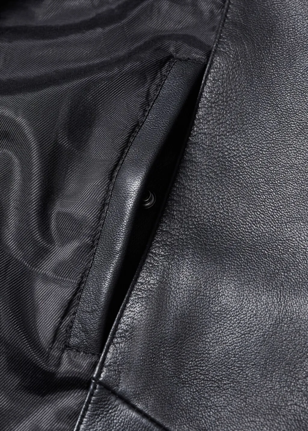 Giubbotto biker pelle
