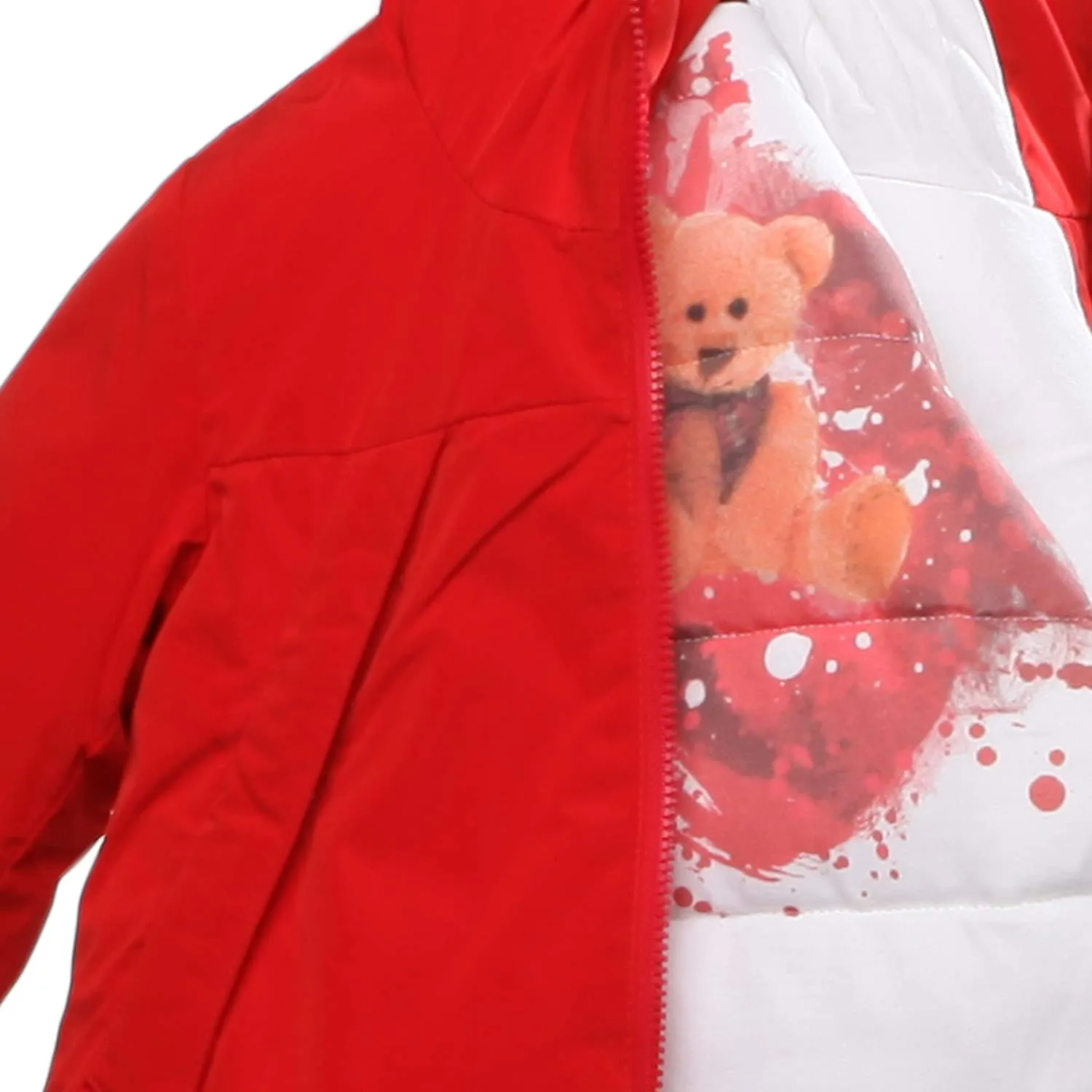 Giubbotto Rosso Neonato Unisex