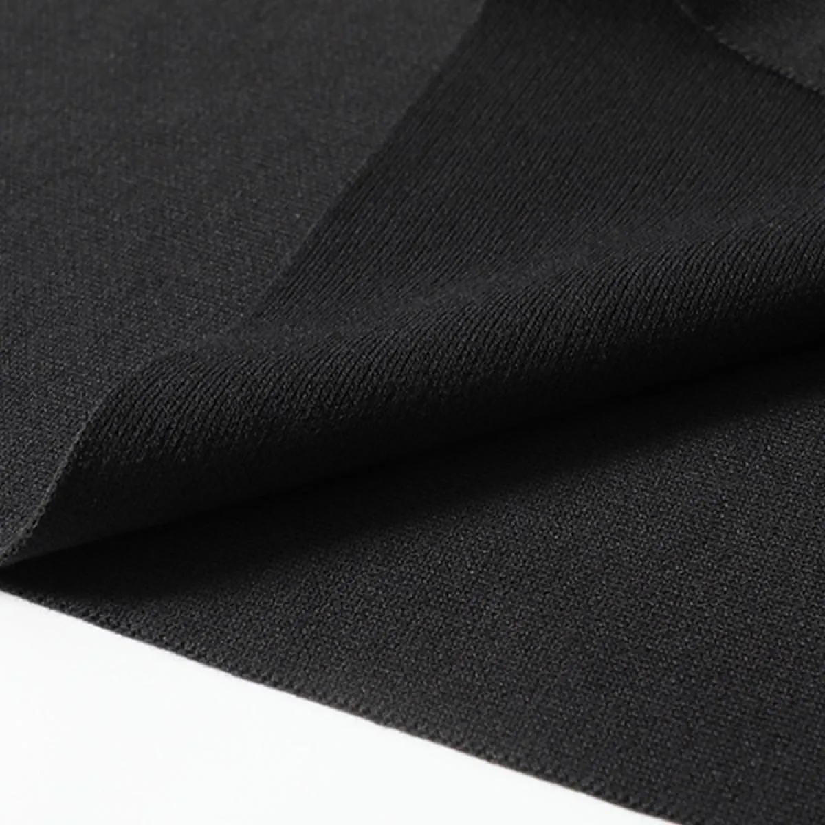Gonna lunga midi con perline nappa moda donna vita alta anti pilling lavorata a maglia drappeggiata gonna a pieghe 2023 autunno
