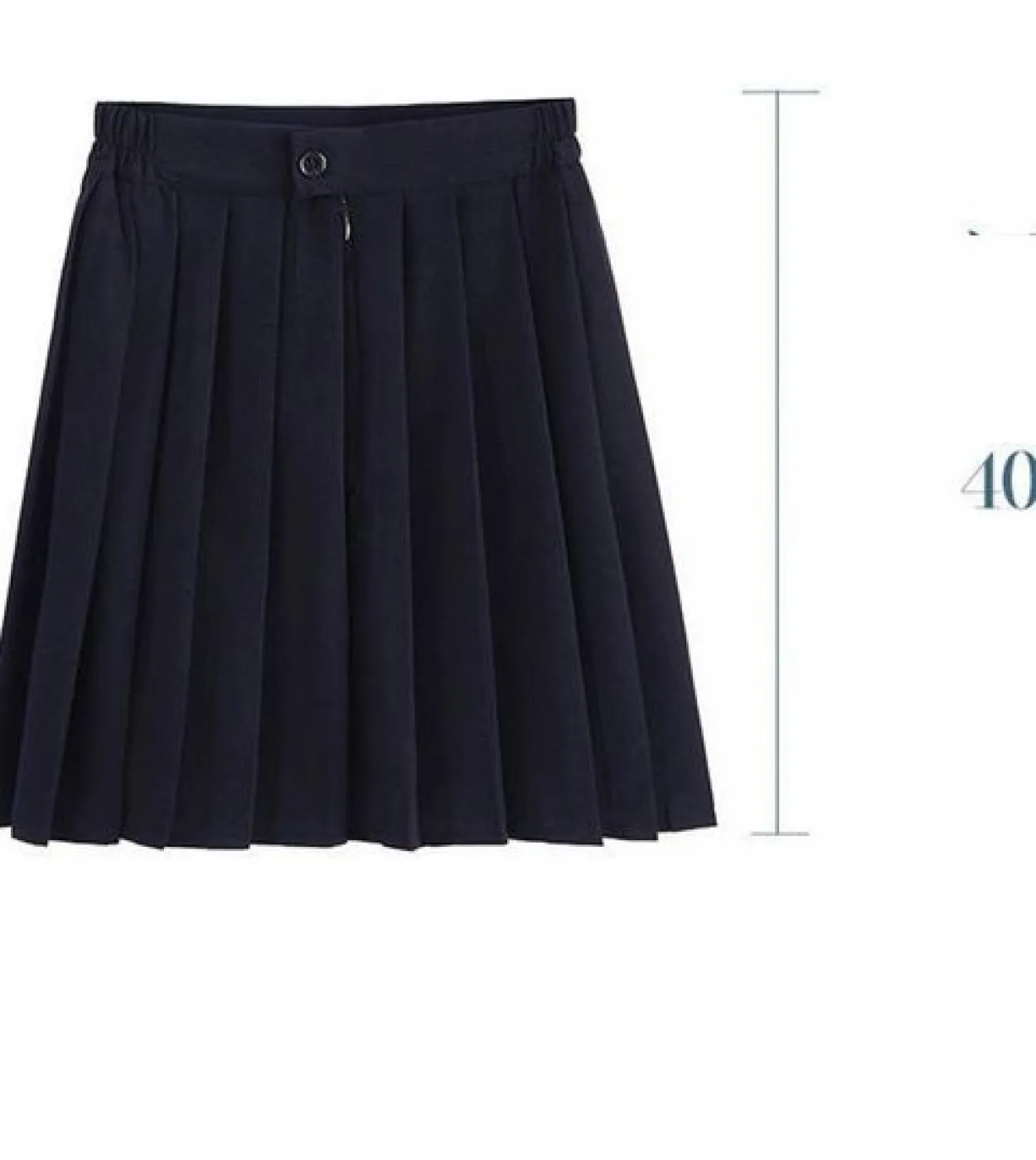 Gonna midi lunga da donna in stile preppy con elastico in vita, gonna da donna alla moda, gonna da uniforme femminile a pieghe p