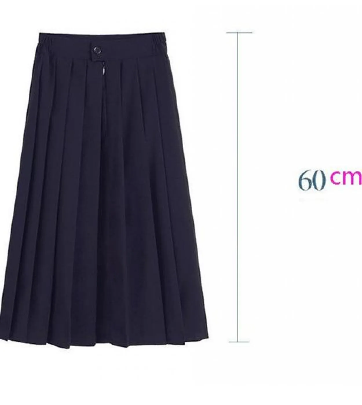 Gonna midi lunga da donna in stile preppy con elastico in vita, gonna da donna alla moda, gonna da uniforme femminile a pieghe p