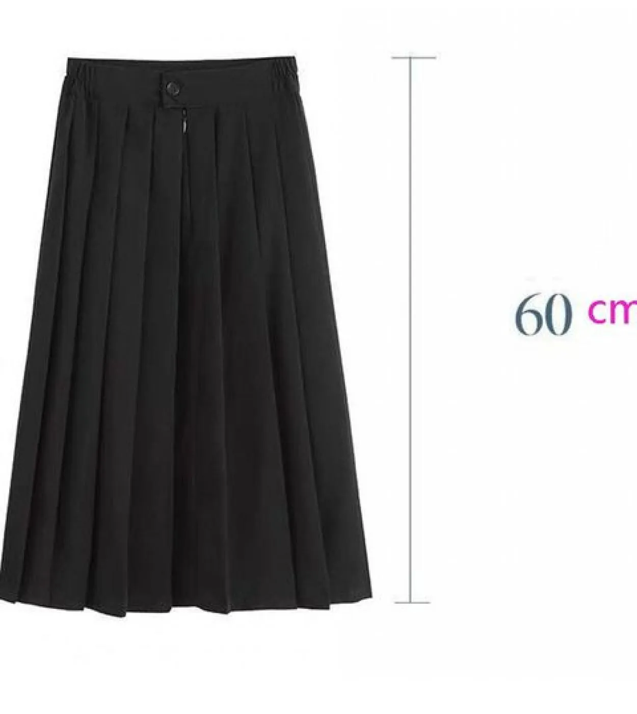 Gonna midi lunga da donna in stile preppy con elastico in vita, gonna da donna alla moda, gonna da uniforme femminile a pieghe p