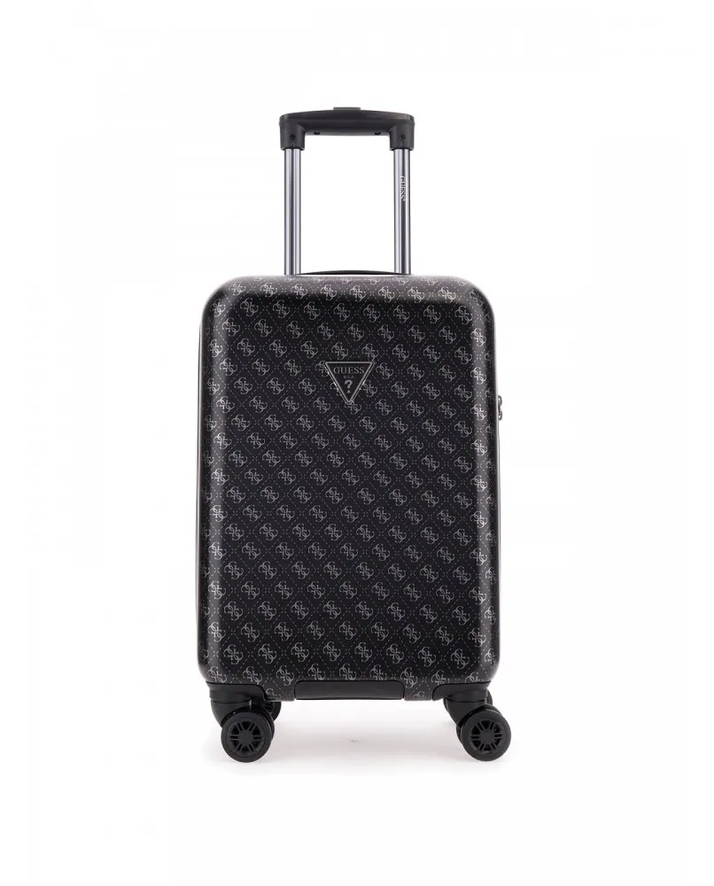 GUESS BELTA TRAVEL H8389983 trolley bagaglio a mano rigido aereo telescopico ultraleggero nero