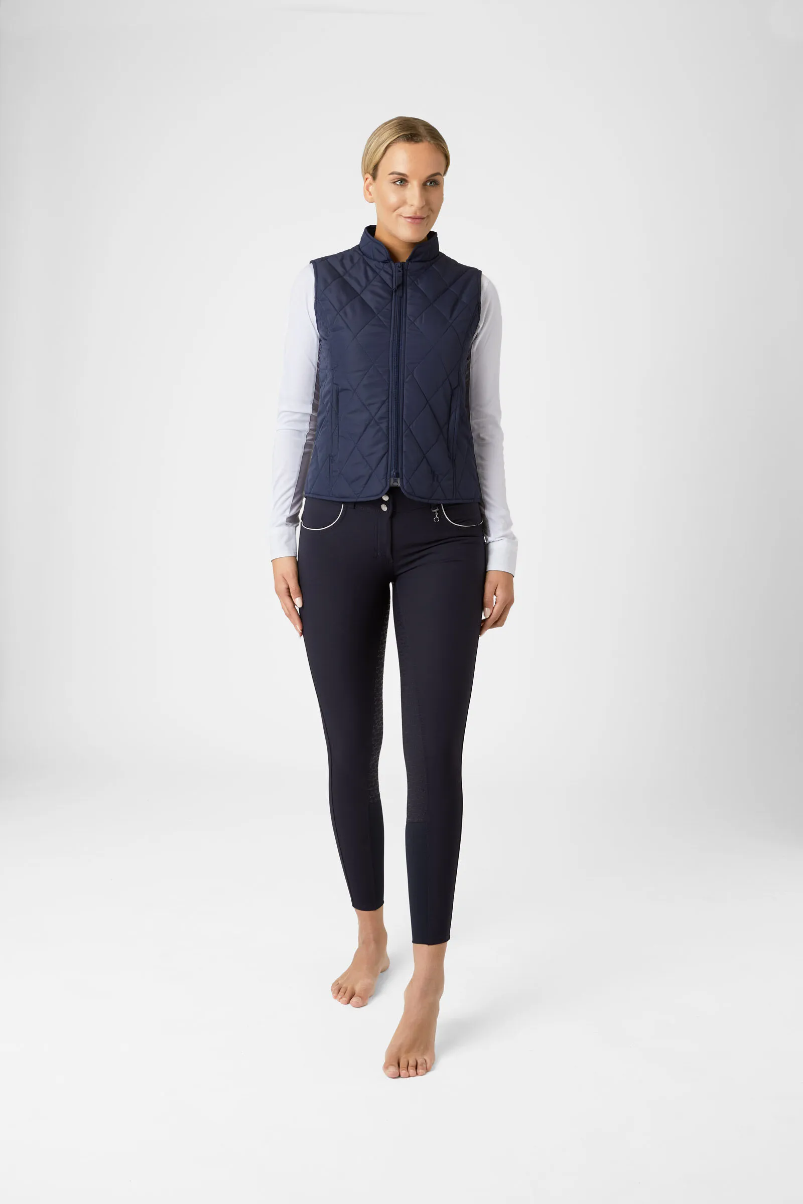 Horze Gilet trapuntato classico da donna