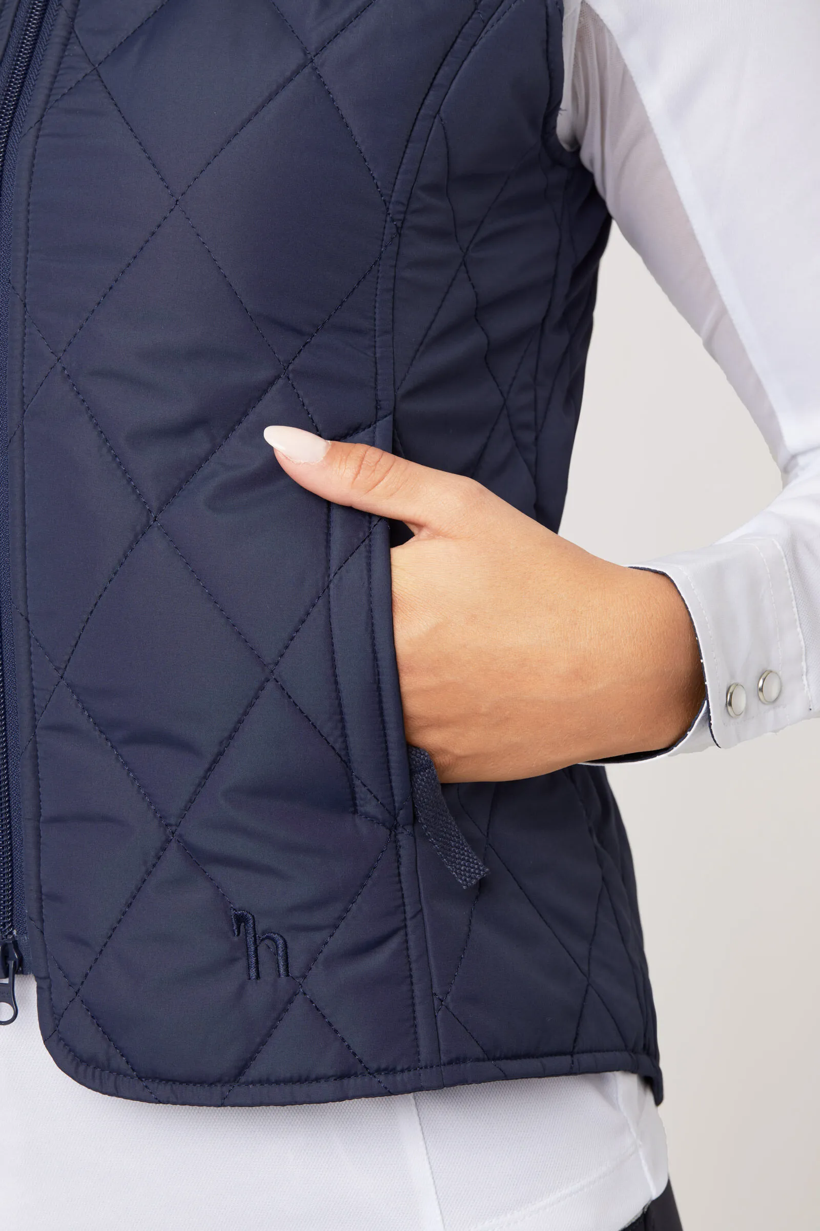 Horze Gilet trapuntato classico da donna