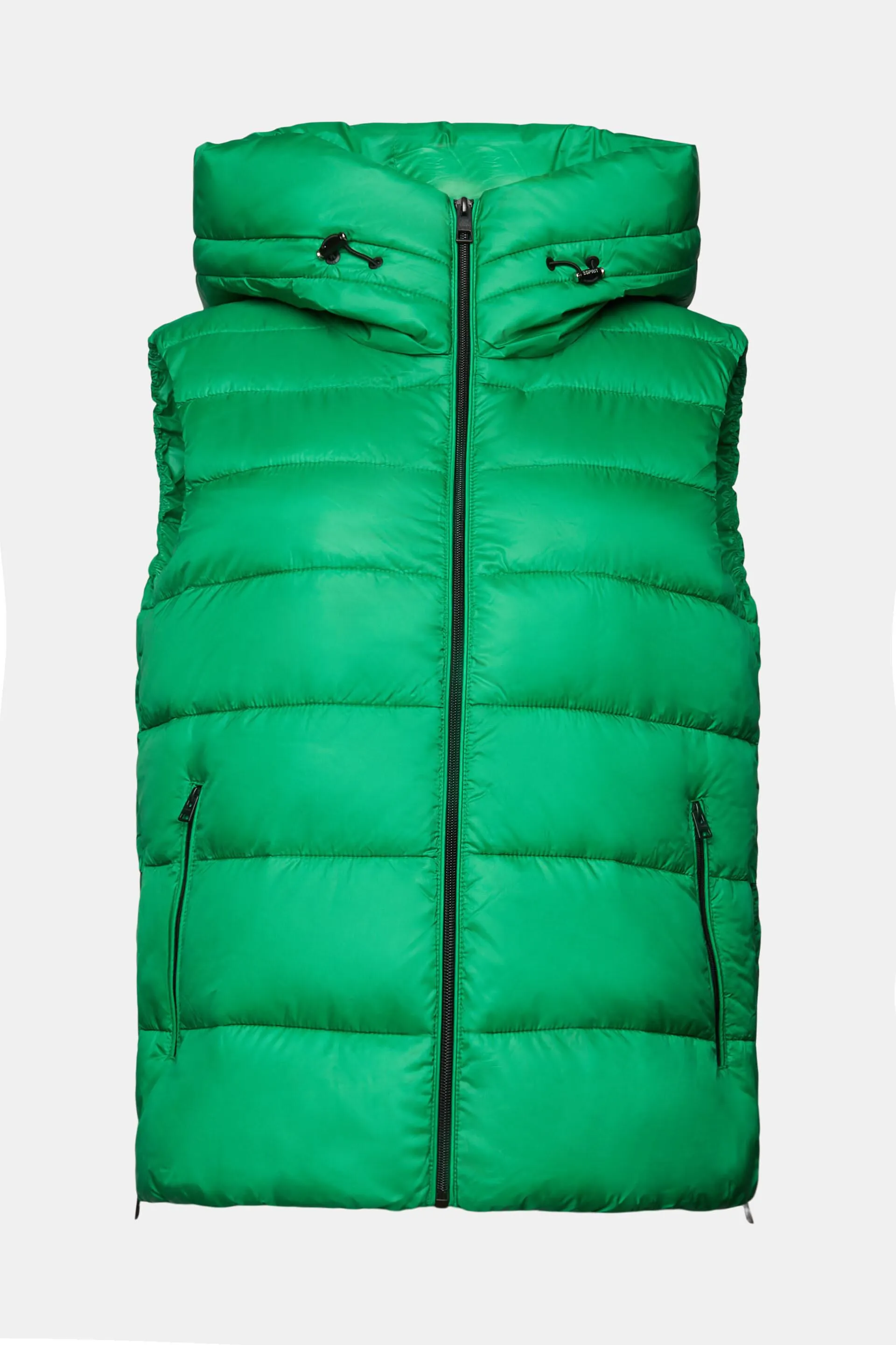 In materiale riciclato: gilet trapuntato