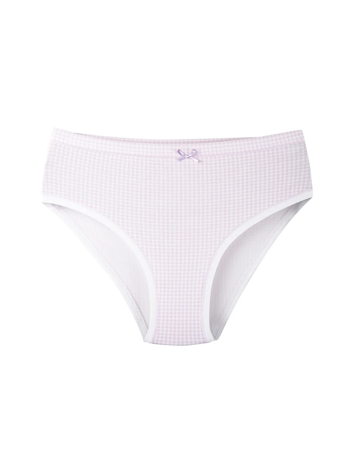 Intimy Culotte femme en coton à carreaux