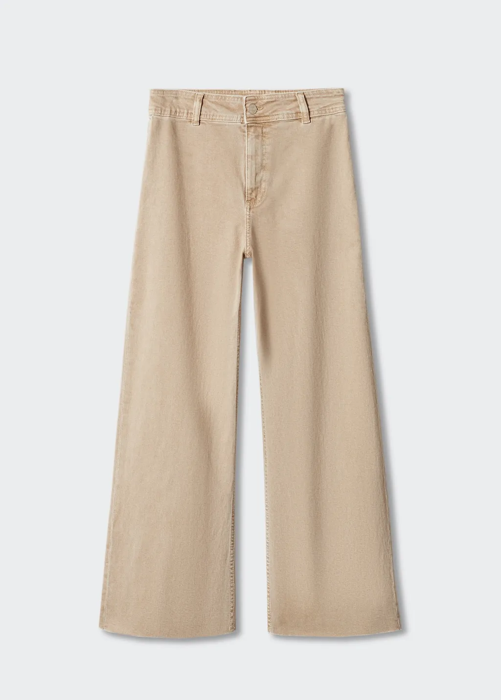 Jeans culotte vita alta