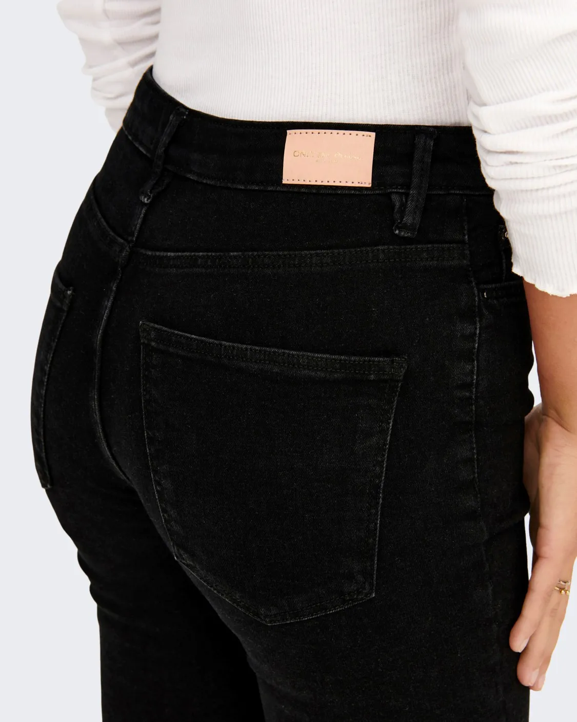 Jeans slim Only onliconic hw sk long ank dnm noos Nero