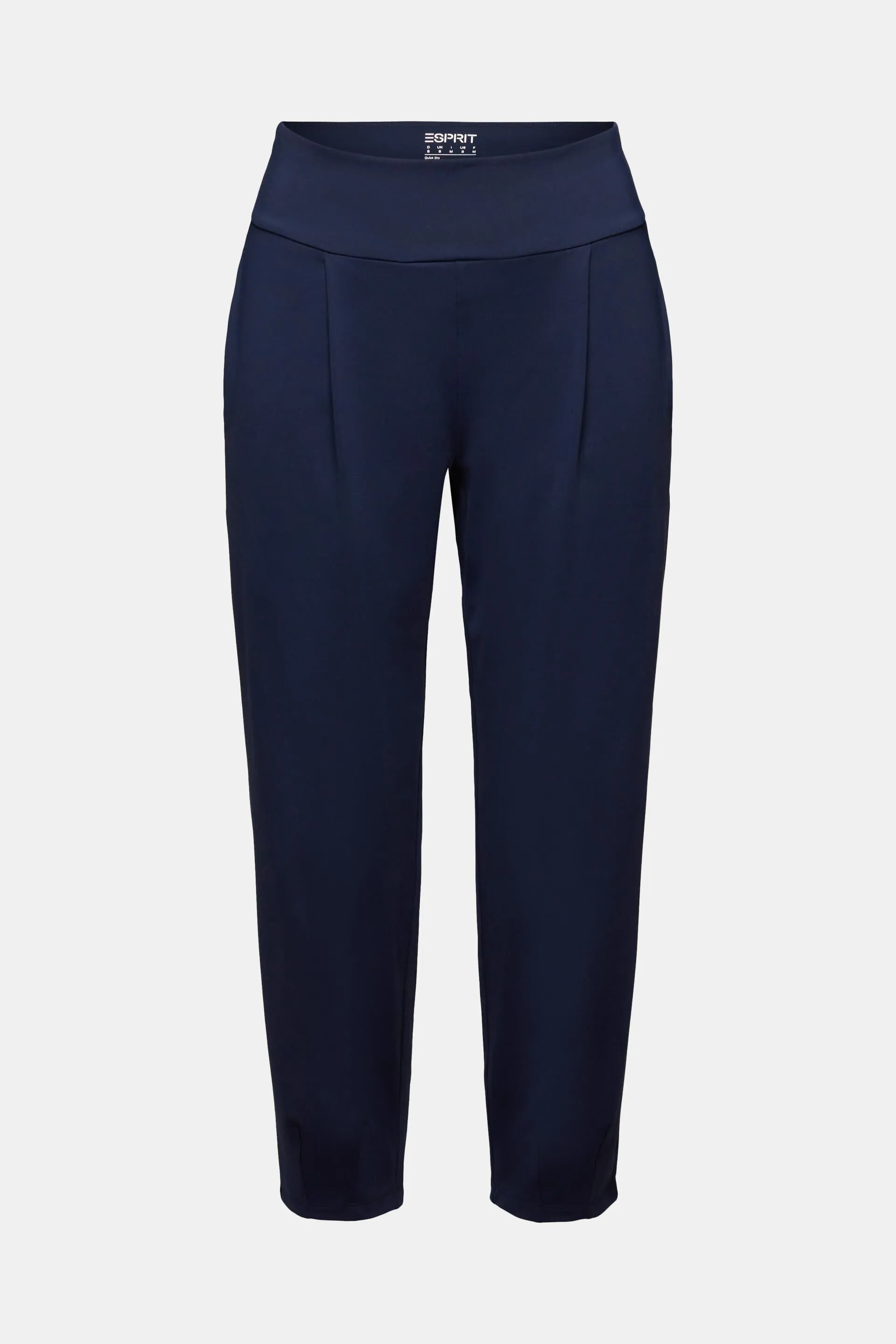 Joggers cropped in jersey con E-DRY