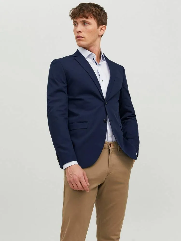 JprFranco Blazer - Giacca Monopetto Misto Viscosa