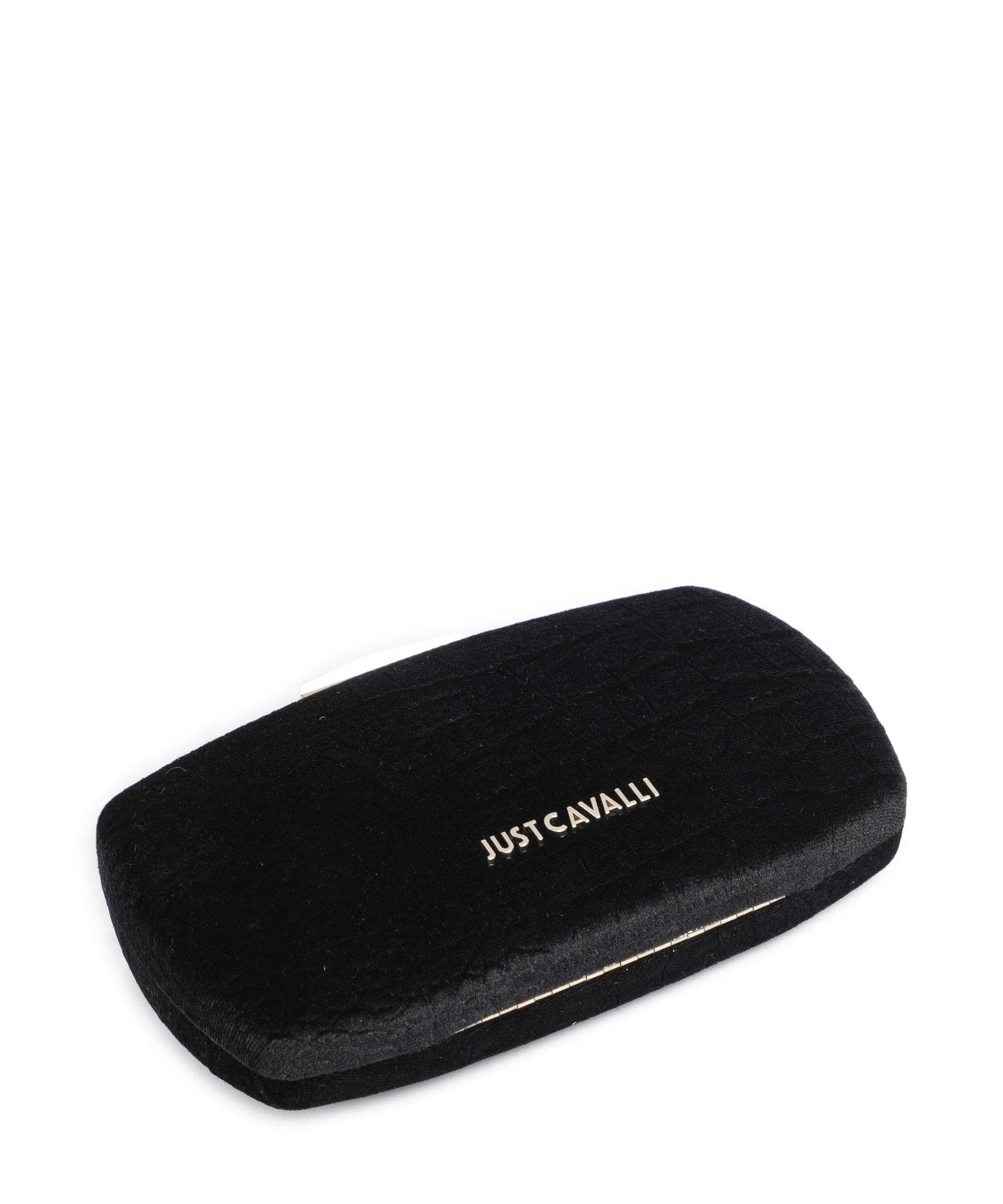  Just Cavalli Items 5 Style 1 Borsa a tracolla plastica, tissu nero  