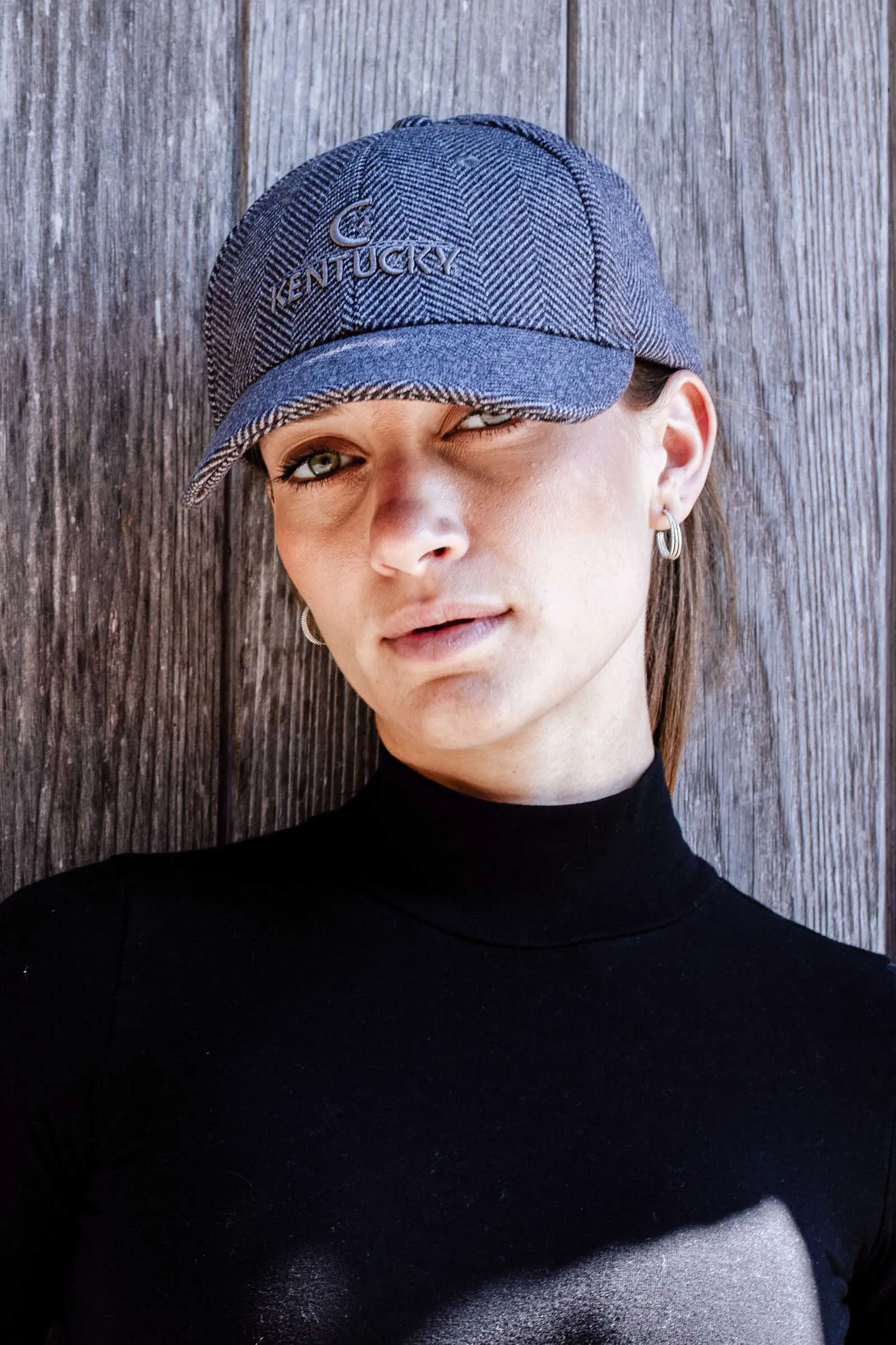 Kentucky Horsewear Cappello da baseball in lana