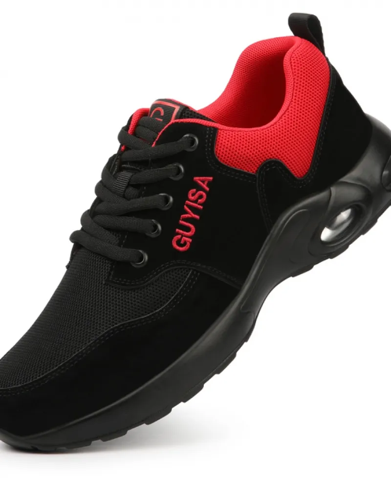 La suola con cuscino daria di nuovo design è morbida, comoda ed elastica, scarpe da lavoro, scarpe antinfortunistiche, stivali
