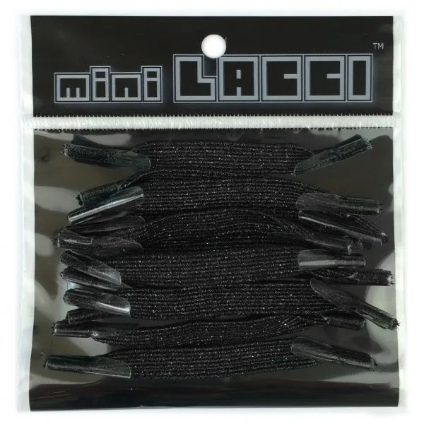 Lacci Mini Lacci MINI LACCI GLITTER Nero
