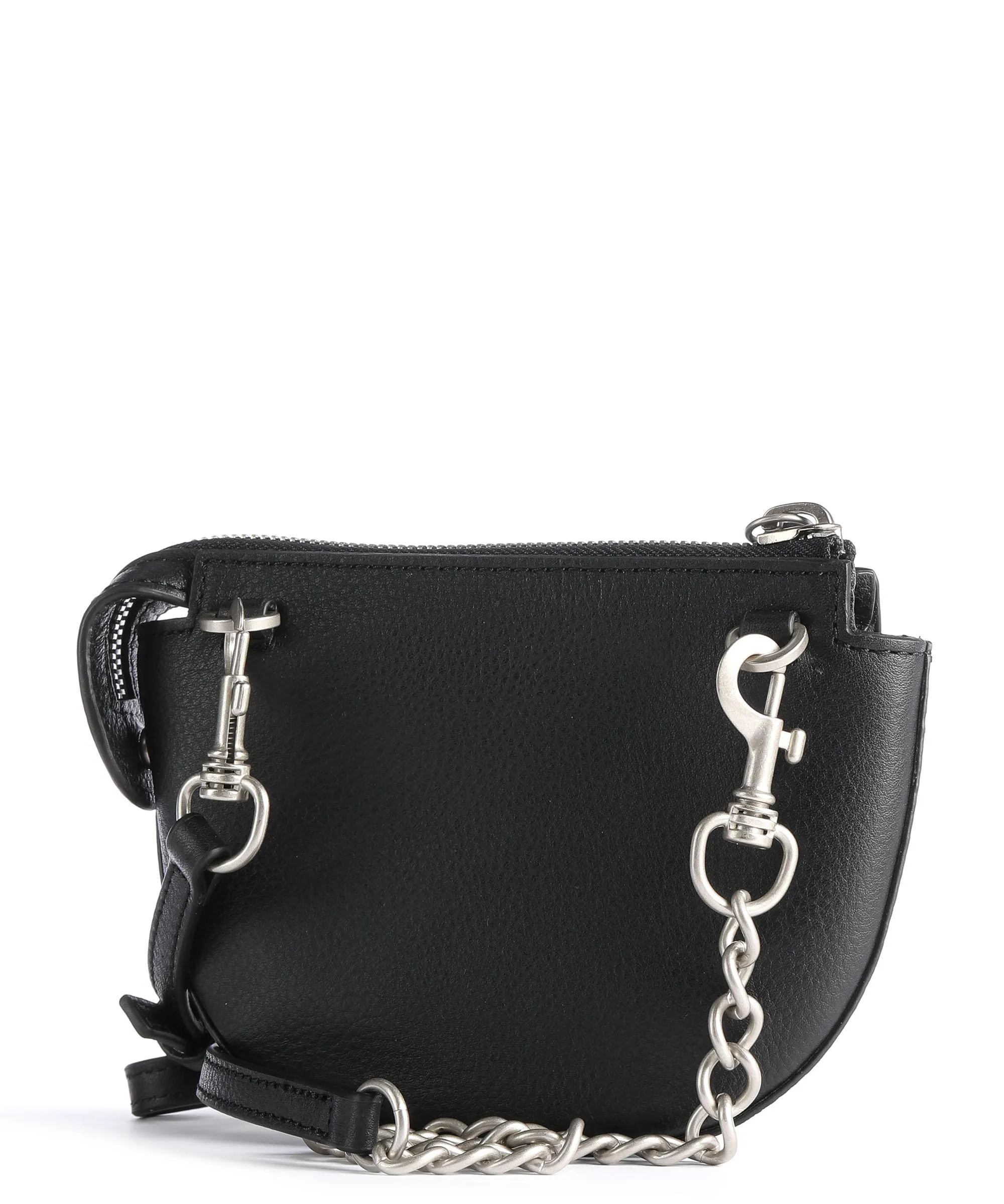  Liebeskind Faith XS Borsa a tracolla pelle granulata nero  