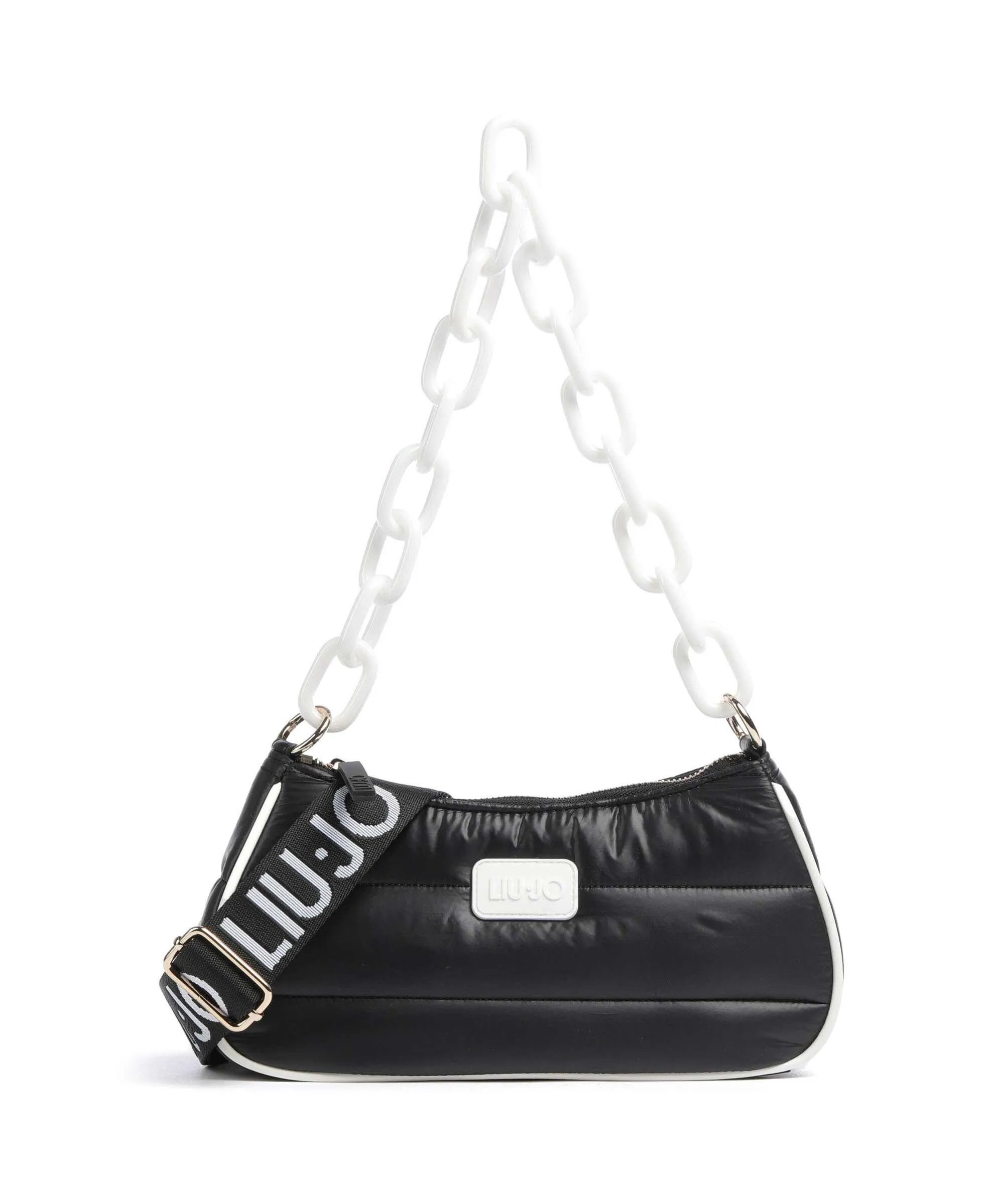  Liu Jo Tracolla Borsa a spalla nylon nero  
