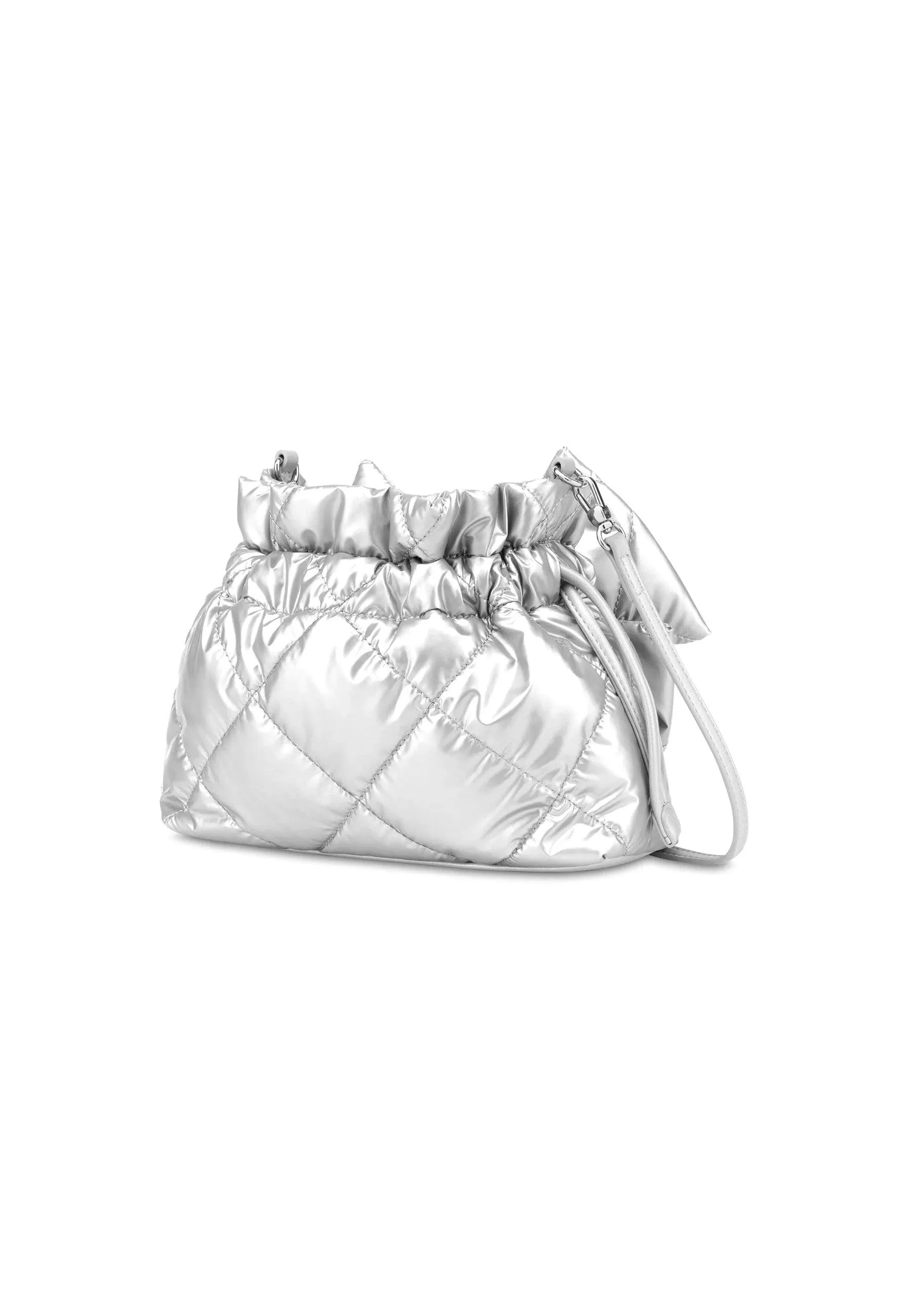 LOVE MOSCHINO Borsa Tracolla Bucket Argento JC4280PP0HKP190B