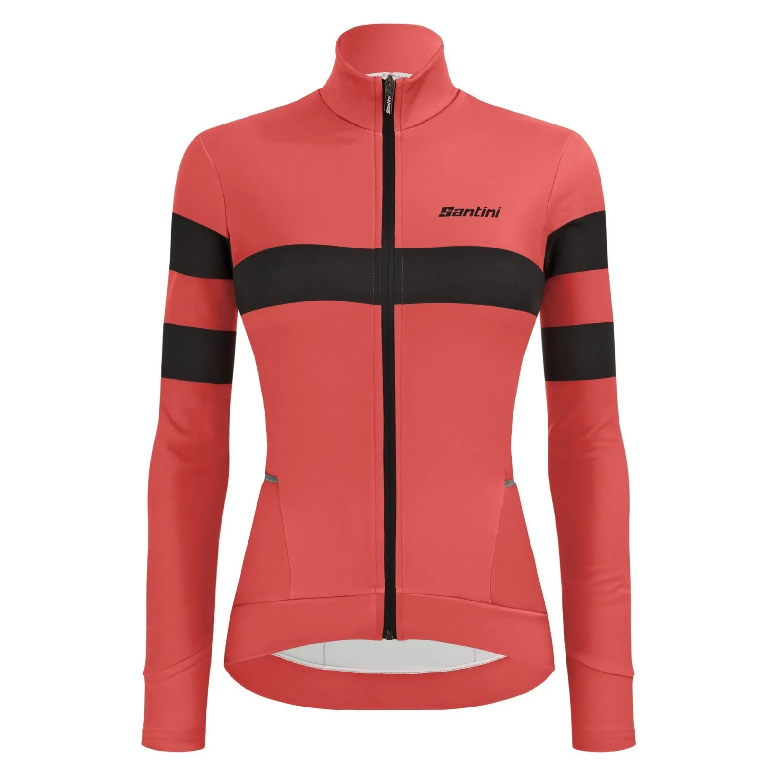 MAGLIA SANTINI CORAL BENGAL TERMICA W L/S GRANATINA CORALLO FLUO
