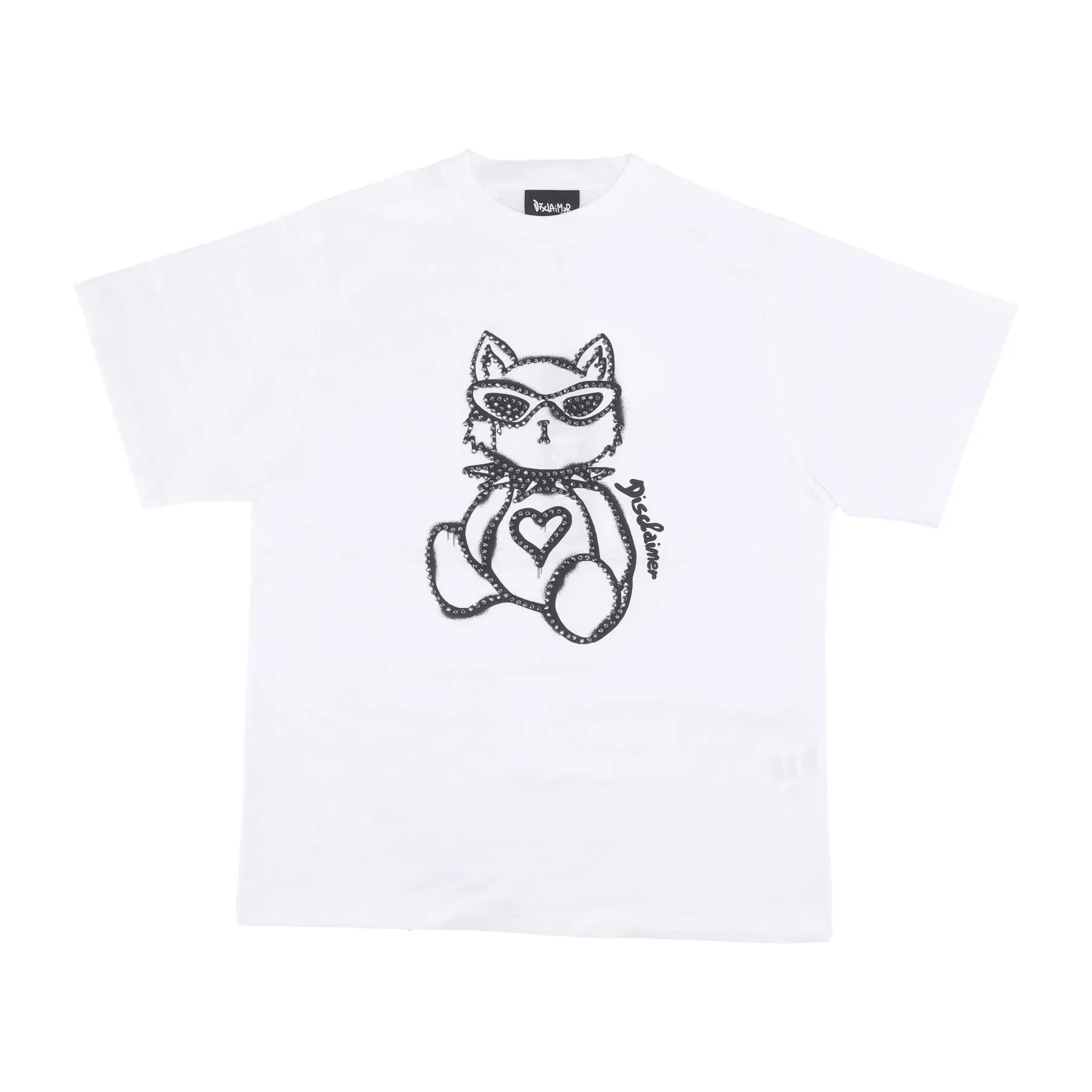 Maglietta Donna W Kitten Tee White
