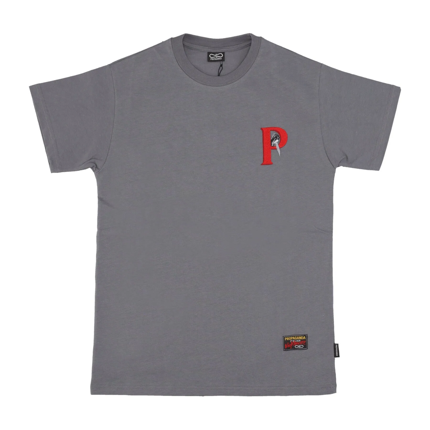 Maglietta Uomo Crime Tee Grey