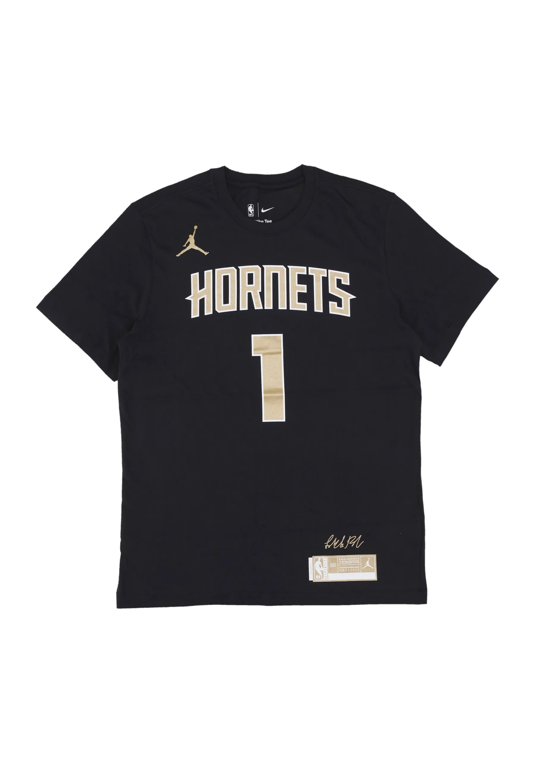 Maglietta Uomo Nba Selected Series Tee No 1 Lamelo Ball Chahor Black