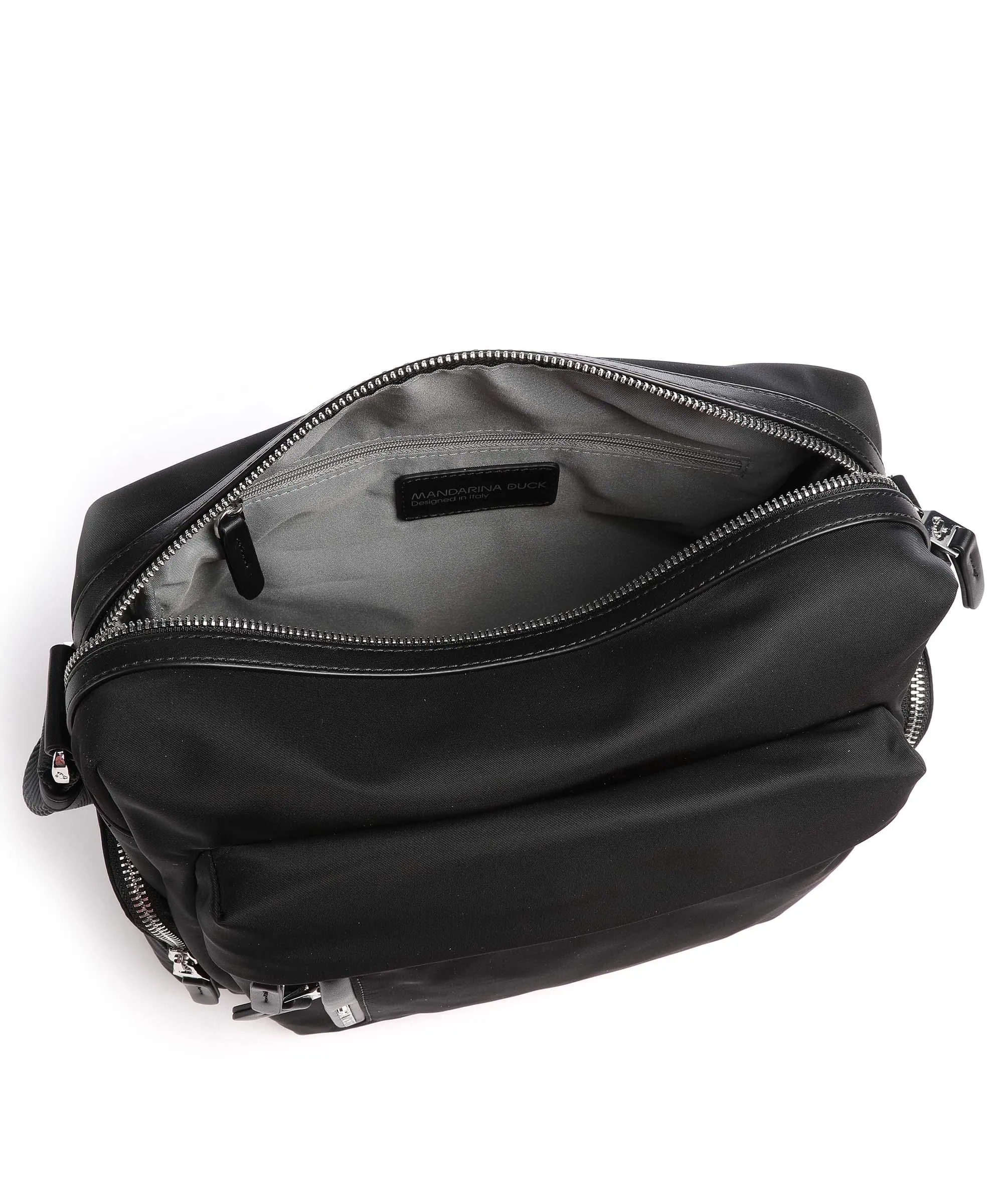  Mandarina Duck Hunter Borsa a spalla nylon nero  