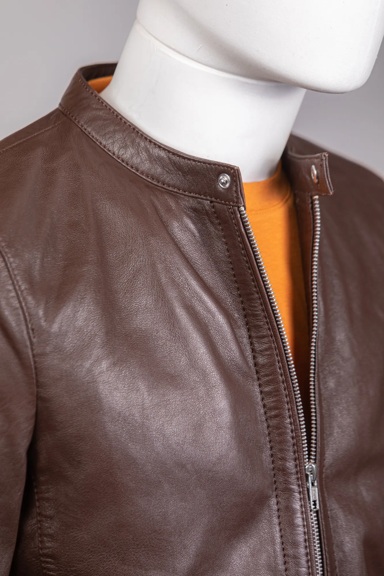 MARK UP Biker vera pelle t.