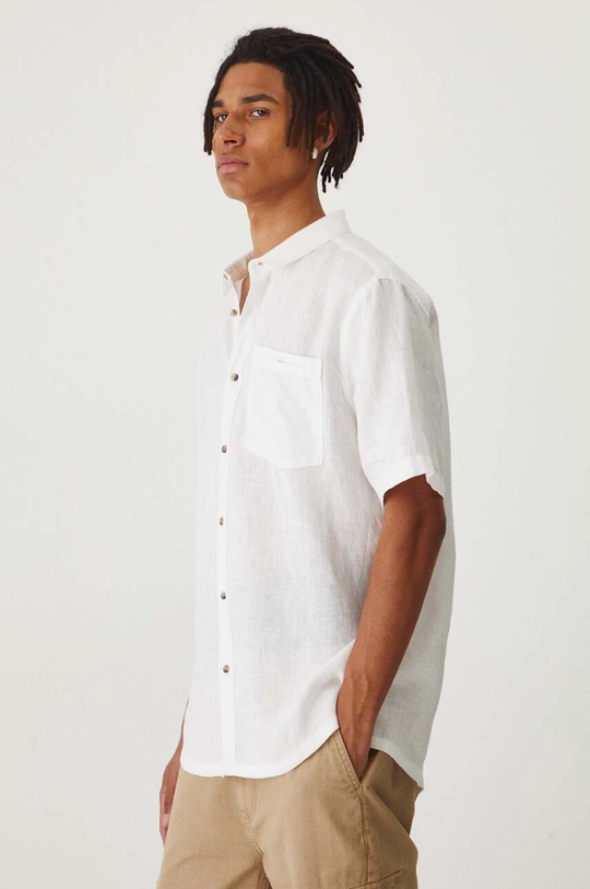 Medicine camicia di lino