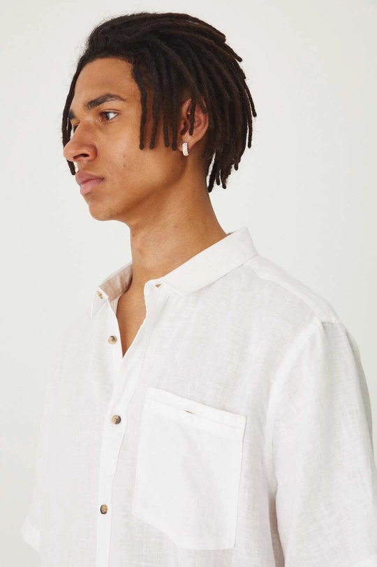Medicine camicia di lino
