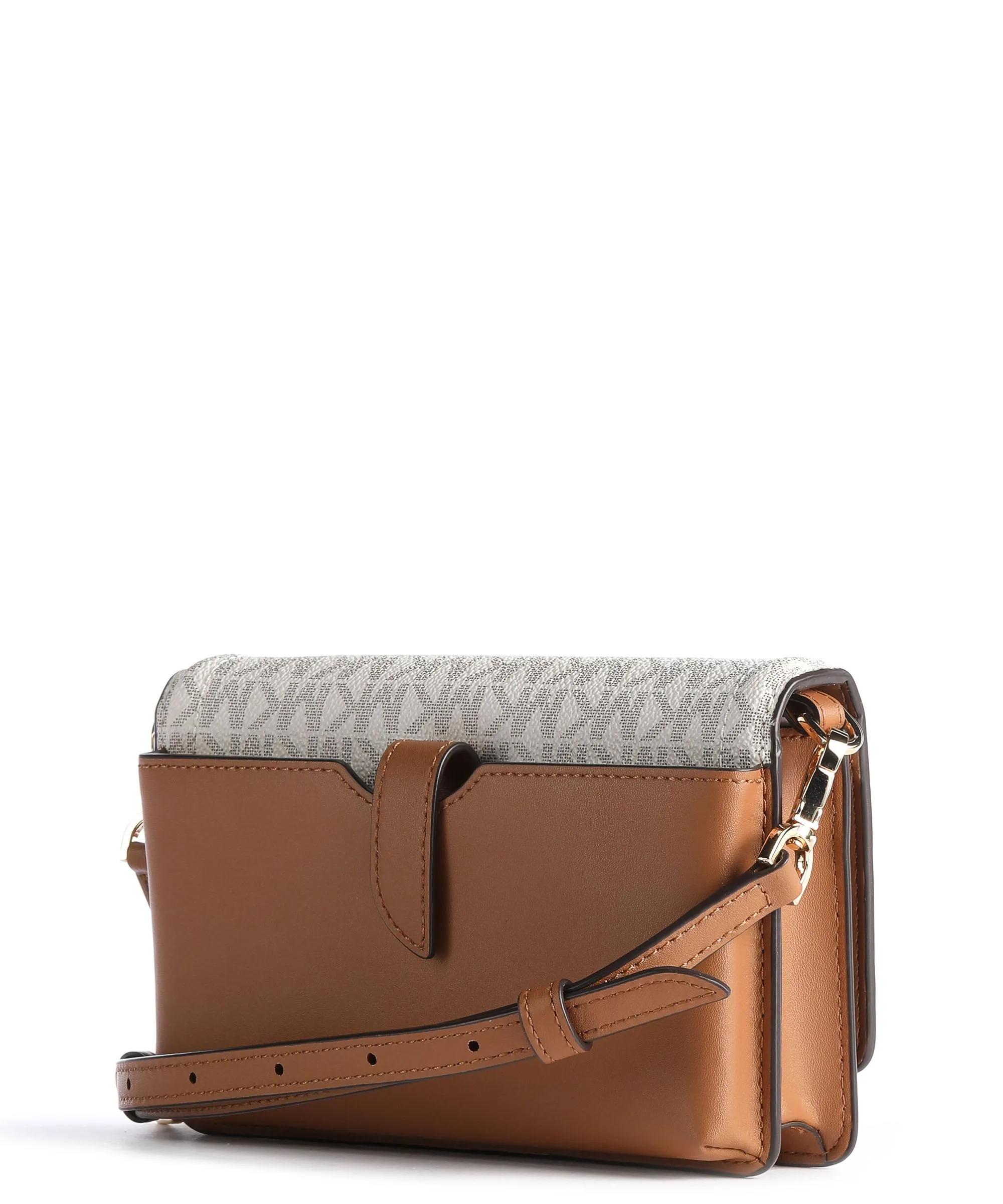  Michael Kors Jet Set Charm Borsa a tracolla pelle bovina avorio/marrone  