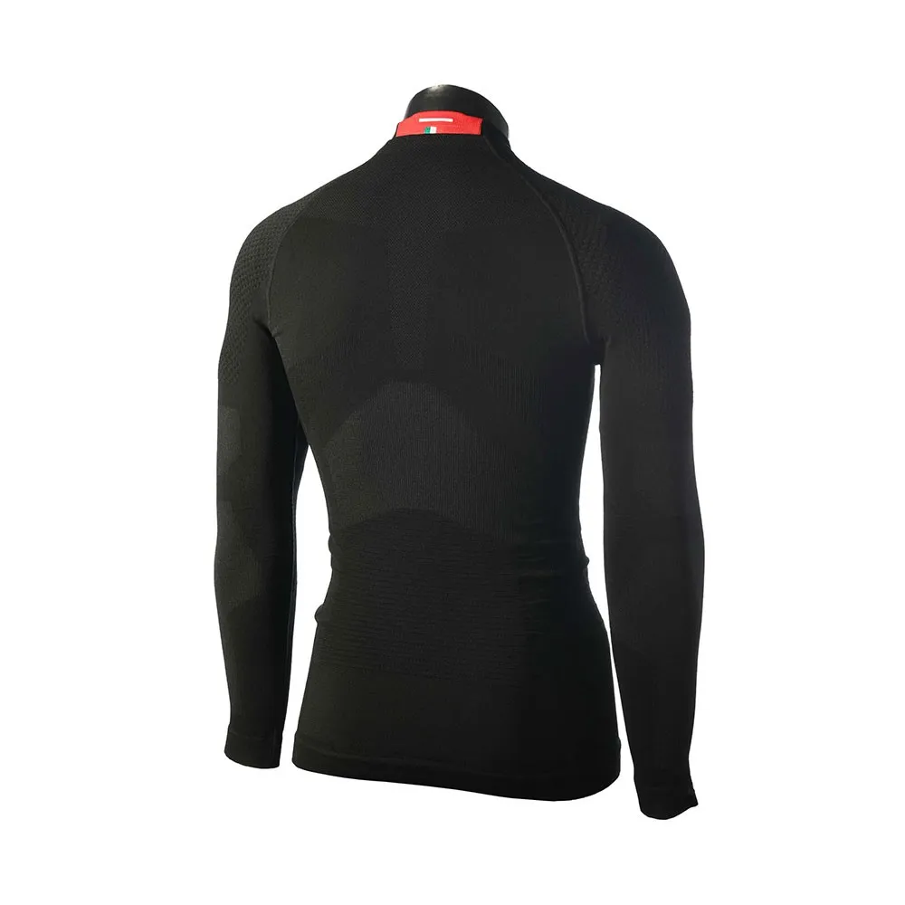 Mico Sport Maglia Termica Trekking Superthermo Primaloft Nero Uomo