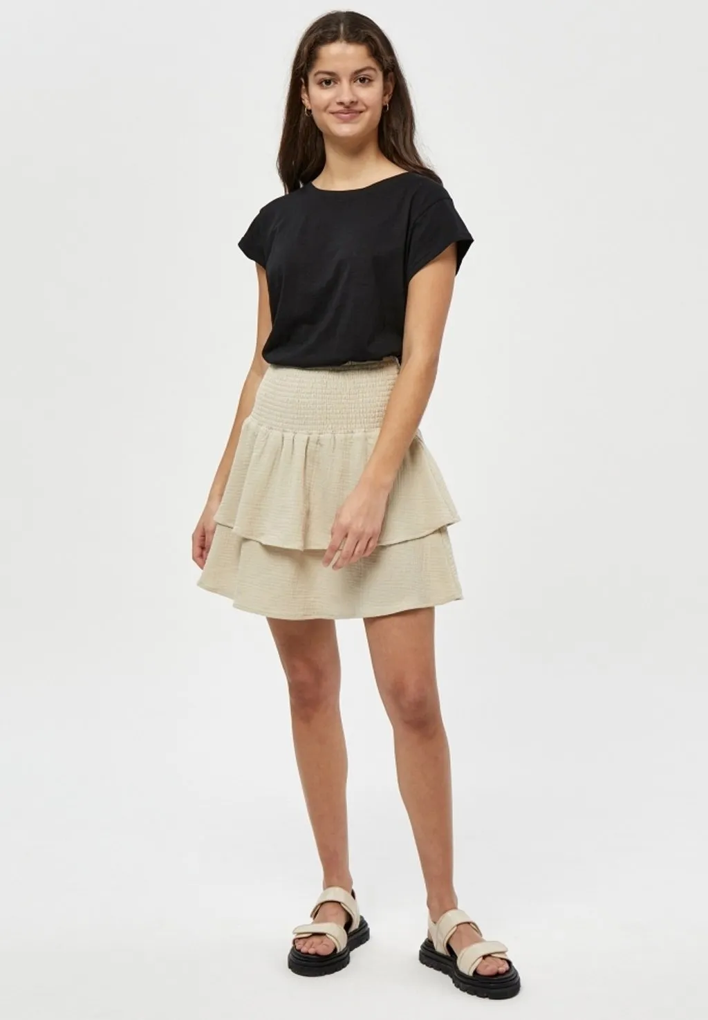 MIMAVINA SMOCK SKIRT - Gonna a campana