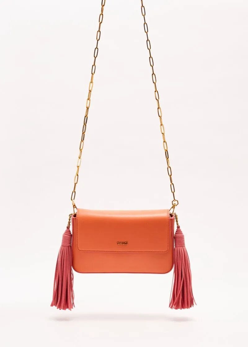 Mini bag con nappine colorate
