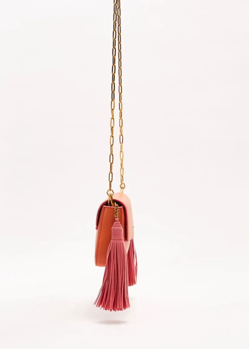 Mini bag con nappine colorate