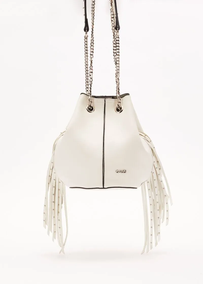 Mini bag con tracolla a catena
