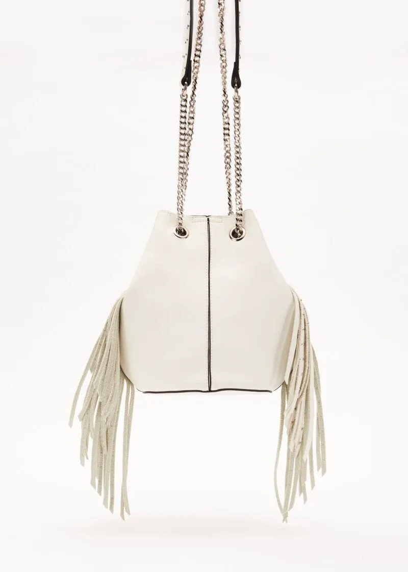 Mini bag con tracolla a catena