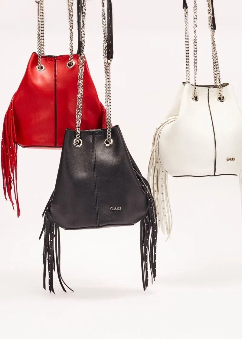 Mini bag con tracolla a catena