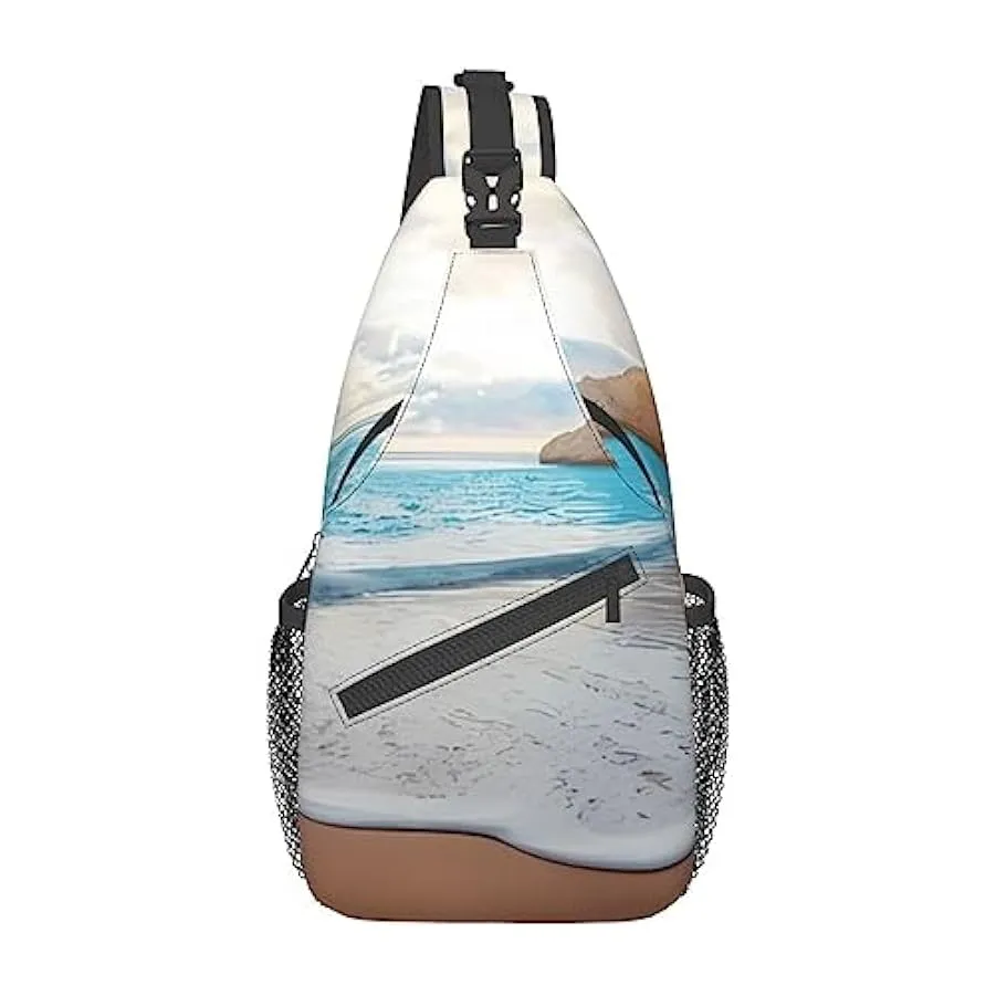 Mini borsa a tracolla da viaggio con stampa a croce da biliardo, per uomo e donna 145496036