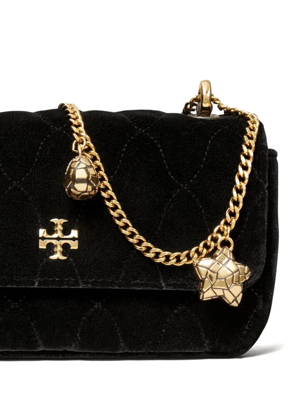 Mini borsa Kira in velluto