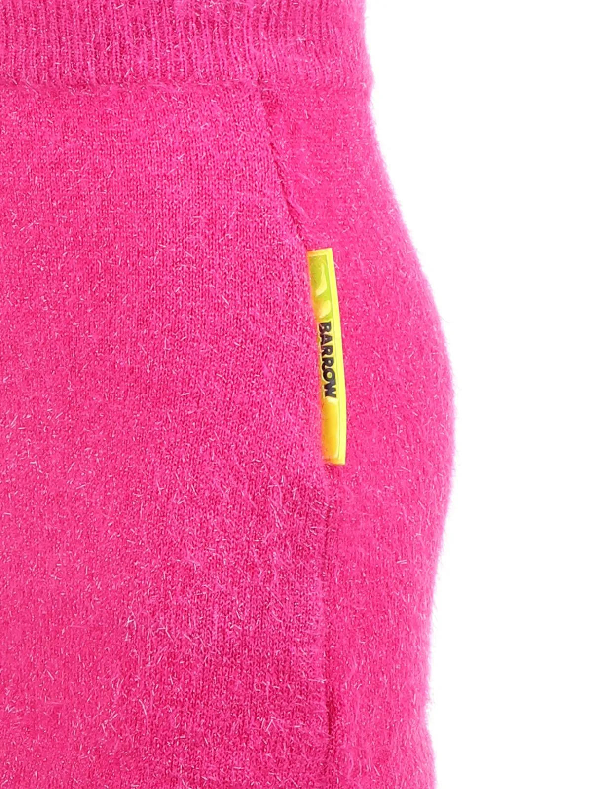 MINI GONNA IN MAGLIA STRETCH FUCSIA