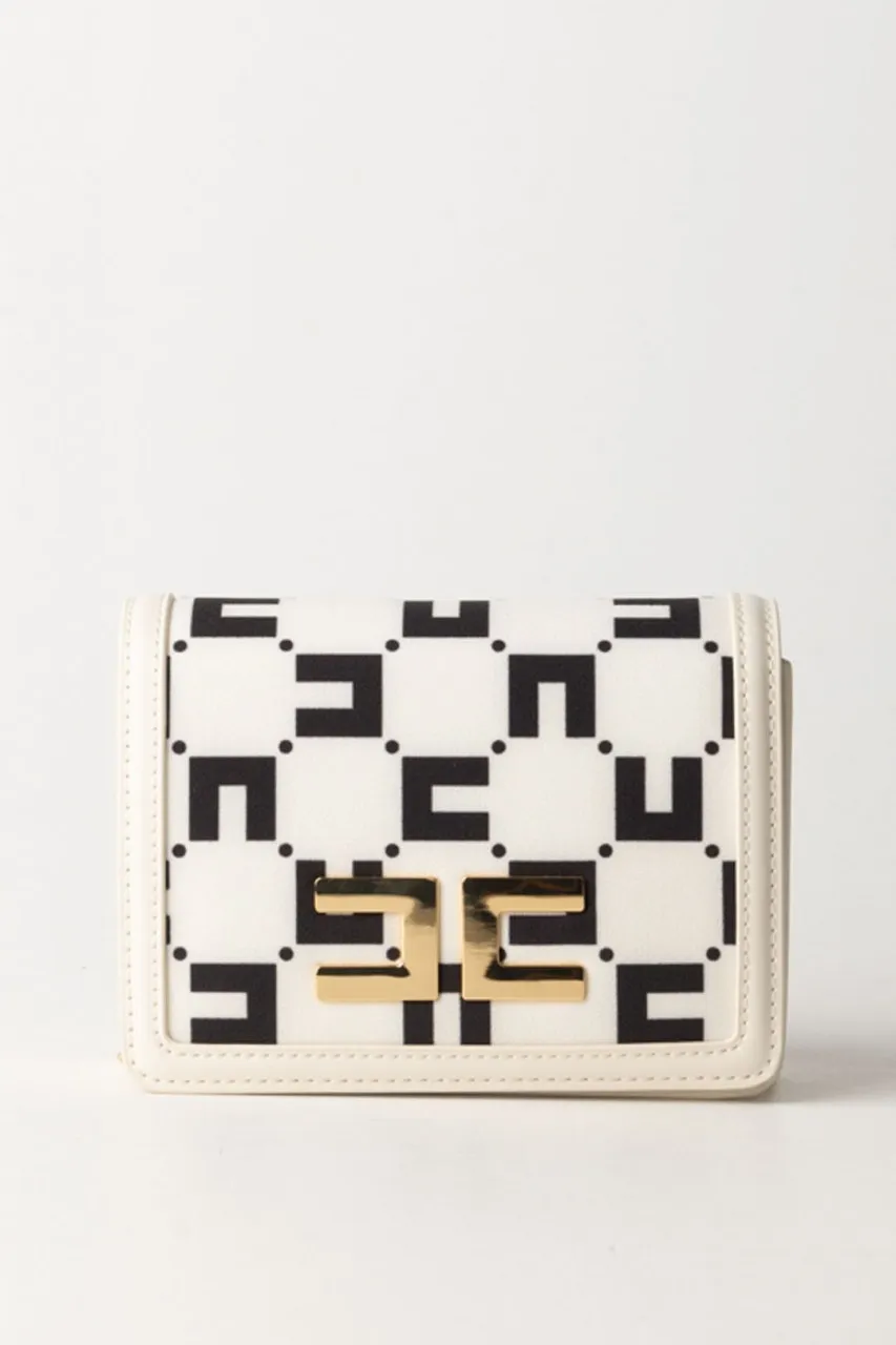Mini tracolla con logo BUTTER/BLACK