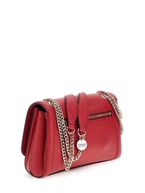 Mini tracolla noelle saffiano guess