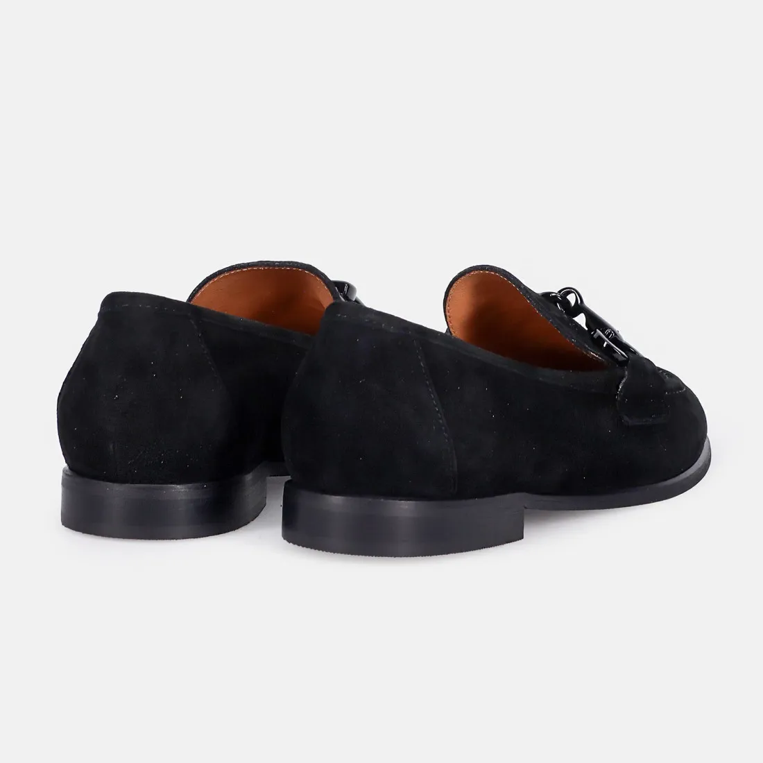 Mocassino da donna Belle Vie in camoscio nero con morsetto