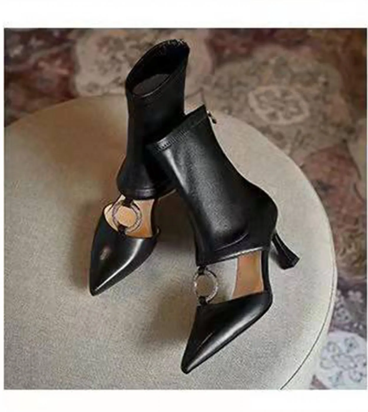 Nuovi tacchi alti con punta a punta Stivali alla moda Sandali Primavera Estate Festa Scarpe da donna di marca Scarpe alla moda C